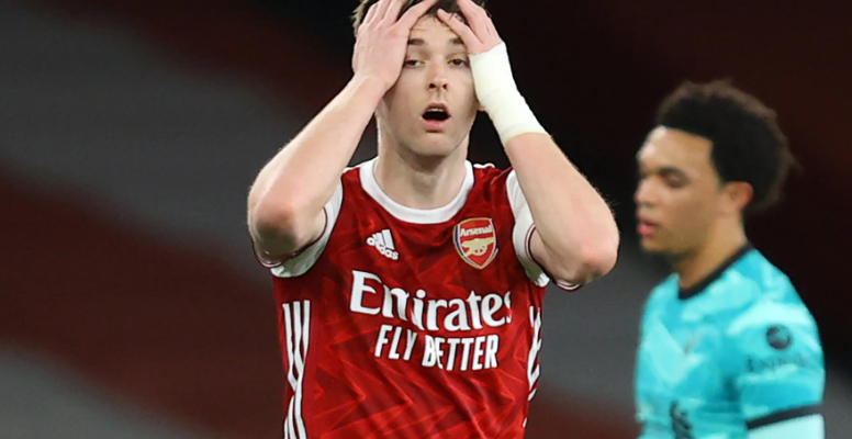 Timbers skada kan påverka Arsenalförsvararen Kieran Tierneys framtid